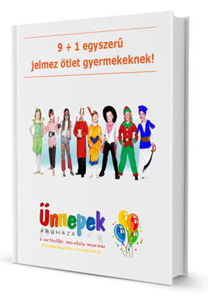9 + 1 egyszerű jelmez ötlet gyermekeknek