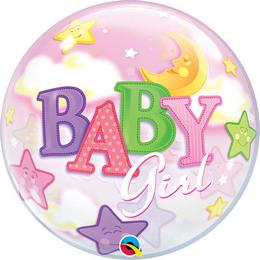 Baby Girl Moon & Stars Bubble H�liumos Lufi Babasz�let�sre r�szletes ismertet�s�hez kattintson ide!