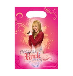 Hannah Montana Parti Aj�nd�kzacsk� - 6 db-os