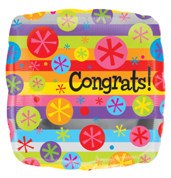 Congrats Bubble Burst Ballag�si H�liumos F�lia Lufi r�szletes ismertet�s�hez kattintson ide!