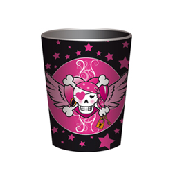 Kal�zl�ny - Pirate Girl - Parti Poh�r - 250 ml, 8 db-os
